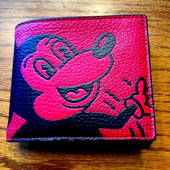 Men’s Disney Mickey Coach Wallet - Picture 1 of 6
